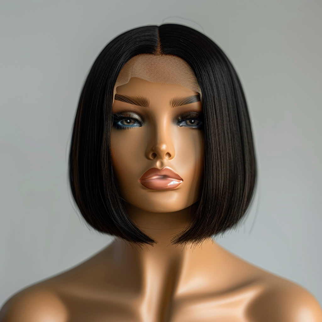 Straight HD Lace Bob Wig: